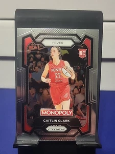 Caitlin Clark 2024 Panini Prizm Monopoly Base Rookie RC #65 - Indiana Fever - Picture 1 of 2