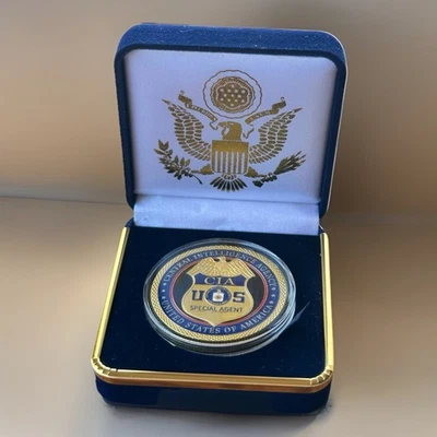 CIA United States🔥 Central Intelligence Agency 🔥Special Agent Challenge Coin - Image 1 of 4