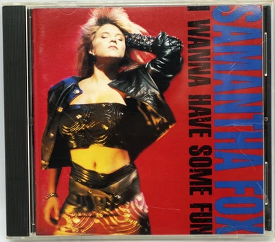 Samantha Fox : I Wanna Have Some Fun CD Album (JAPAN 1988 PRESS) -32XB-301 - HTF - Image 1 of 3