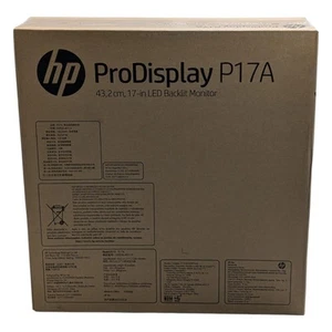 HP ProDisplay P17A 17-inch 5:4 LED Backlit Monitor - New - Picture 1 of 6