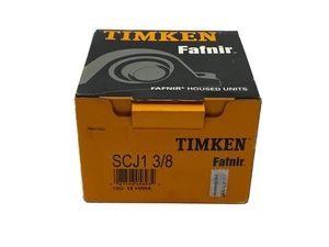 NEU Timken 1-3/8" Bohrung 4-Bolzen Flansch Standard Duty montiert Kugellager SCJ1 3/8 - Bild 1 von 8