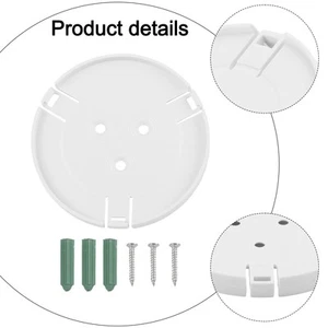 Sleek White Wall Bracket for 360 Degree Rotating For YI Home Security Camera - Afbeelding 1 van 17
