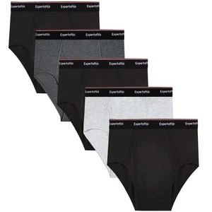 Expertoftio Herren 5er Pack Herren Unterwäsche Slips Viskose aus Bambus Full Rise 2XL - Bild 1 von 3