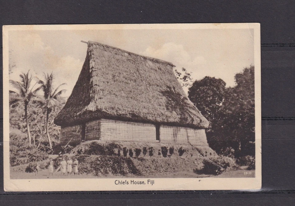 FIJI, CHIEF'S HOUSE, 1934 KGV, SUVA to Houston, Texas. - Image 1 of 1