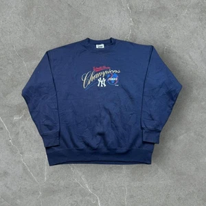 Rare 1998 Lee New York Yankees World Champions Embroidered Crewneck Sweatshirt - Picture 1 of 7