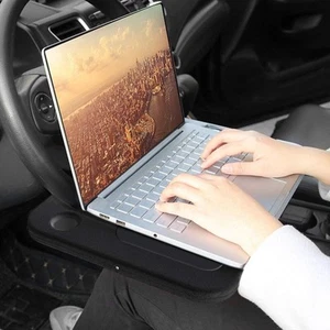 Car Auto Steering Wheel Desk Auto Steering Wheel Tray For Computer Food Snac 2BD - Photo 1/5