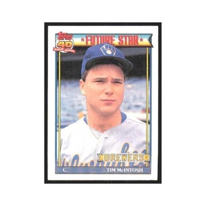 1991 Topps Tim McIntosh Brewers #561 - Picture 1 of 3