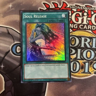 (Su) Yu-Gi-Oh! Soul Release - THSF-EN048 - The Secret Forces-1st Edition LP - Image 1 of 3