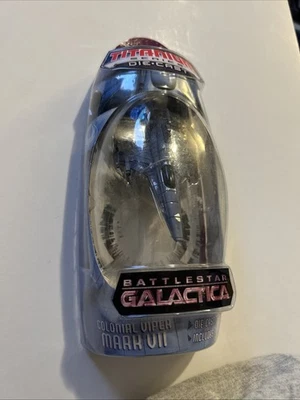 Battlestar Colonial Viper Mark VII Titanium Series Diecast Micro Machine 2006 - Image 1 of 3