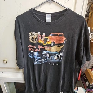 Delta Black Short Sleeve Get Your Kicks On Route 66 Arizona T Shirt Adult 2XL - Picture 1 of 4