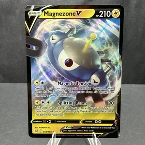 Magnezone V SWSH11: Lost Origin 056/196 Ultra Rare Pokemon TCG Card NM - Picture 1 of 2