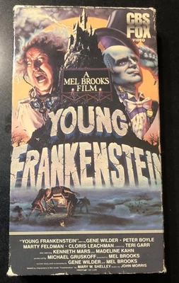 Young Frankenstein (VHS 1984) CBS Fox Video Tape Spooky HorrorComedy Gene Wilder - Image 1 of 4