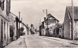 Carte postale ancienne postcard LEVIGNEN la colonie pub route du champagne - Imagen 1 de 1