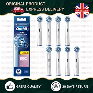 Cabezales de cepillo de dientes eléctricos de repuesto Oral-B Braun Pro Sensitive Clean | 4 u 8 - Imagen 1 de 9