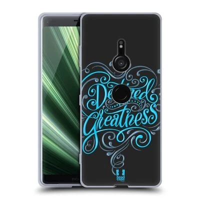 HEAD CASE DESIGNS INSPIRATIONAL TYPOGRAPHY SOFT GEL CASE FOR SONY PHONES 1 - Image 1 of 4