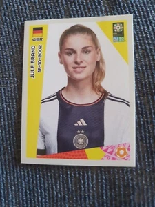 💥Panini Women’s World Cup AU NZ 2023 Jule Brand Germany Sticker Number 520 - Picture 1 of 1