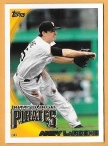 ANDY LaROCHE PITTSBURGH PIRATES #594 - TOPPS NM-MT 2010 - Foto 1 di 2