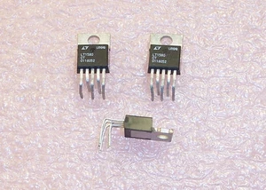 QTY (10) LT1580CT LINEAR TECH TO-220-5 R/A 7A LDO REGULATORS NOS - Picture 1 of 1
