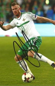 NORTHERN IRELAND & WEST BROM: CHRIS BRUNT SIGNED ACTION PHOTO+COA - Picture 1 of 1