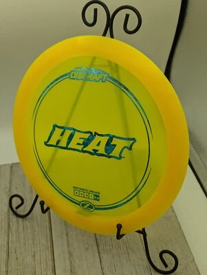 New Discraft Z Heat Driver Disc Golf Disc 173-174 Grams FLOWER Stamp  - Image 1 of 4