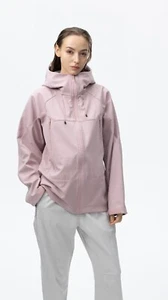 Unisex Softshell Tri-proof Thin Fleece Jacket for Versatile Comfort Blush Pink - Picture 1 of 19