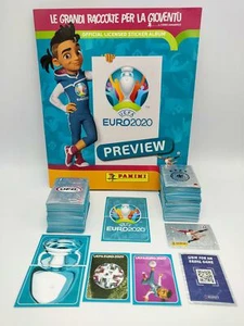 EURO EM 2020 PREVIEW ALBUM leer + Komplettset 568 Panini Figuren - Bild 1 von 1