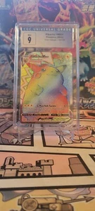 Pokemon CGC 9 - Pikachu VMAX Rainbow - 188/185 Vivid Voltage - Imagen 1 de 1