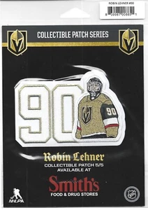 Vegas Golden Knights Hockey Collectible Patch 2020-2021 #90 Robin Lehner #5/5 - Bild 1 von 2