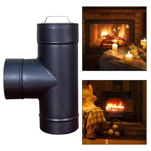 Chimney Pipe Three Way Joint Fireplace Stove Pipe for Outdoor Furnace - Picture 1 of 8