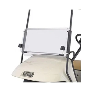Heavy Duty Clear Golf Cart Windshield for EZGO TXT, Ultimate Weather Shield - Picture 1 of 1