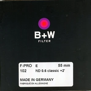 B+W 55mm SC 102 ND 0.6 Filter (2-Stop) (72865) - Picture 1 of 3