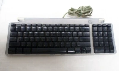 Vintage Apple USB Keyboard M2452 iMac Power Mac G3 G4 G5Bondi Blue 1999!!! - Image 1 of 4
