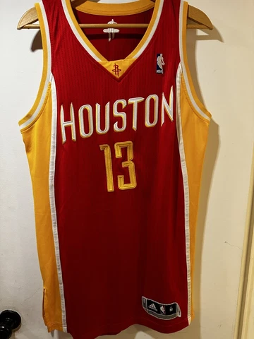 Authentic Vtg. NBA Adidas ClimaCool Alt. Jersey James Harden Houston Rockets M2 Cover