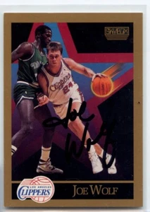 Joe Wolf signed autographed AUTO 1990-91 Skybox Basketball card #133 - Picture 1 of 1