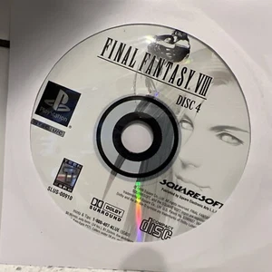 Ps1 - Final Fantasy VIII solo disco 4 etichetta nera solo disco Sony PlayStation 1 - Foto 1 di 2