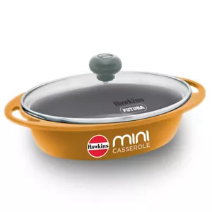 Hawkins 0,75 L Mini Auflaufpfanne Kochen/Aufheizen/Servieren und Backen Oval - Bild 1 von 9