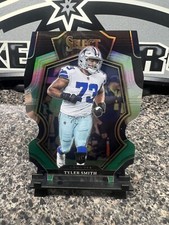 2022 Panini Select - Premier Level Black and Green Prizm Die-Cut Tyler Smith RC