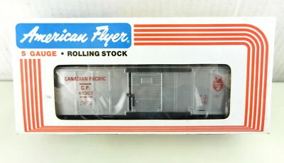 AMERICAN FLYER/Lionel S Scale #6-48302 CP Canadian Pacific Box Car ~NIB~ T136 - Image 1 of 3