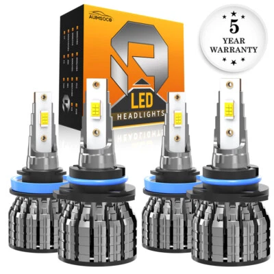 Para Mazda CX-3 2016-2019 Lámparas LED Bombillas Hi Lo Beam Super Brillante 6000K Foto 1 de 4