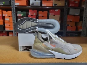 Nike Air Max 270 Men Shoes Cream II Rust Oxidie Khaki DZ4396-200 Size 10.5 - Picture 1 of 6