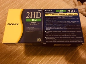 Disquettes Sony MFD 2HD IBM formatées 3,5" x20 neuves et ouvertes - Photo 1/3