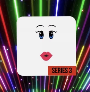 Roblox SAPPHIRE GAZE Exclusive Virtual RARE FACE CODE - FREE EXPRESS SHIPPING - Picture 1 of 2