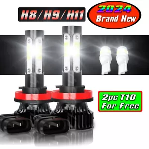 H11 Low Beam 6000K LED Headlights Bulbs For Dodge RAM 1500 2500 3500 2013-2018 - Bild 1 von 24