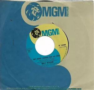 WALKER, Billy (My Mind Hangs On To You) MGM K14488 = MINT VINTAGE record! - Picture 1 of 1