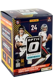 2024 Panini Donruss Optic Football Blaster Box - Factory Sealed - Pink Parallels - Picture 1 of 3