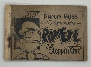 Vintage Tijuana Bible: Popeye in “Steppin’ Out” – Rare Adult Mini Comic  - Picture 1 of 3