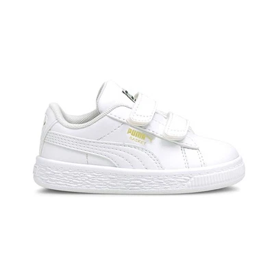 PUMA Basket Classic Xxi Slip On  Toddler Boys White Sneakers Casual Shoes 380572 - Image 1 of 4
