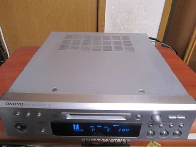 ONKYO MD-133 Hi-MD Mini Disc Recorder Silver High Speed MDLP - Image 1 of 4