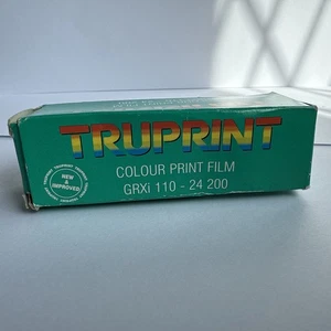 Truprint 24 Exposure Film Roll Expired GRXi 110 - 24 200 New & Sealed - Picture 1 of 4