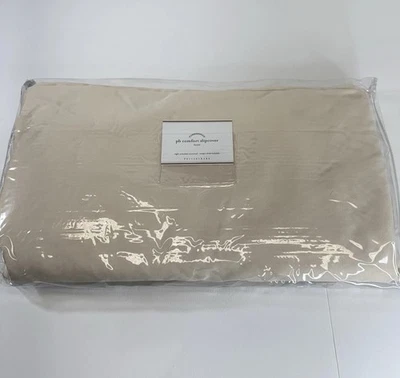 Sillón derecho PB Comfort Slipcover Housse sarga seccional crema/beige claro Foto 1 de 4